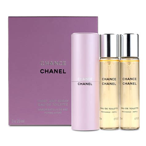 chanel chance perfume travel